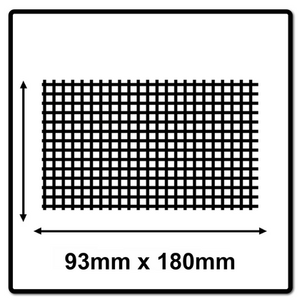 Mirka ABRANET bandes abrasives Grip 93x180mm P320 200 pièces (4x 5412805032)