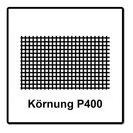 Mirka ABRANET bandes abrasives Grip 93x180mm P400 200 pièces (4x 5412805041)