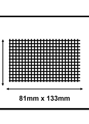 Mirka ABRANET 81x133mm Grip P100, 200pièces. (4x5417805010)