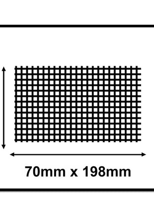 Mirka ABRANET 70x198mm Grip P400, 200pièces. (4x5415005041)