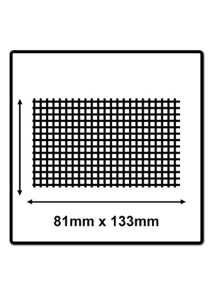 Mirka ABRANET 81x133mm Puño P400, 200ud. (4x5417805041)