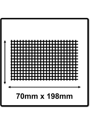 Mirka ABRANET 70x198mm Grip P240, 100pièces. (2x5415005025)