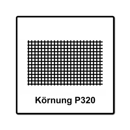 Mirka ABRANET 70x198mm Grip P320, 200pièces. (4x5415005032)
