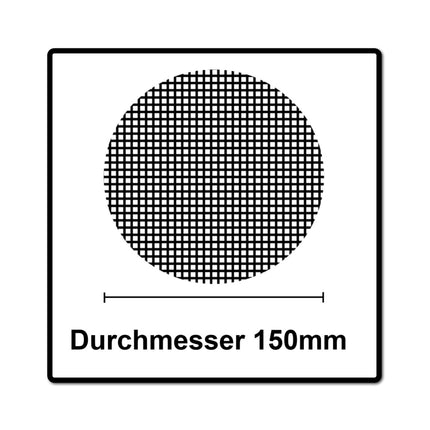 Mirka ABRANET Bandes abrasives 150mm, P360 - 100 pcs. (2x 5424105037)