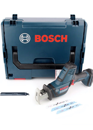 Bosch GSA 18V-LI C Akku Säbelsäge 18V Solo + Säbelsägeblatt S1155CHM 255mm 8 TPI + L-Boxx - ohne Akku, ohne Ladegerät