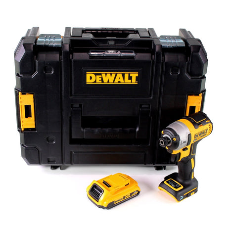 Clé à chocs sans fil DeWalt DCF 888 NT 18V 205Nm sans balais + 1x batterie 2,0Ah + TSTAK - sans chargeur