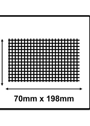 Mirka ABRANET 70x198mm Puño P80, 200ud. (4x5415005080)