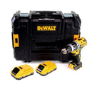 Taladro percutor inalámbrico Dewalt DCD 797 L2 18V sin escobillas + 2x baterías 3.0Ah + cargador + TSTAK