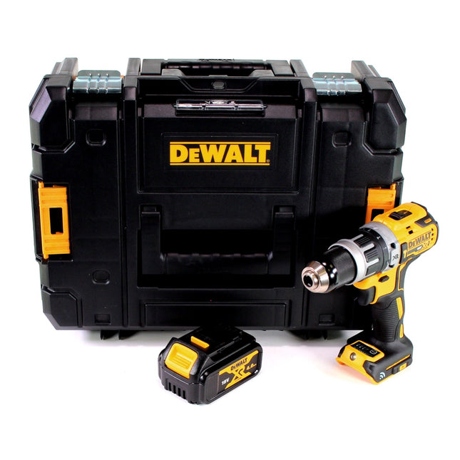 Perceuse à percussion sans fil Dewalt DCD 797 NT 18V sans balai + 1x batterie 4,0Ah + TSTAK - sans chargeur