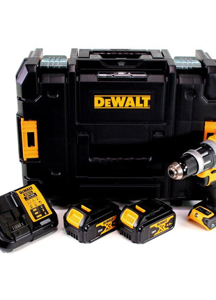 Taladro percutor inalámbrico Dewalt DCD 797 M2 18V brushless + 2x batería 4.0Ah + cargador + TSTAK