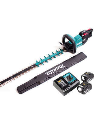 Makita DUH 751 RM taille-haie à batterie 18V 75 cm brushless + 2x batterie 4,0Ah + chargeur