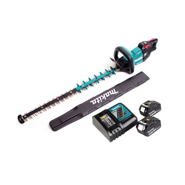 Makita DUH 751 RG Taille-haies sans fil 18V 75 cm Brushless + 2x batterie 6,0Ah + chargeur