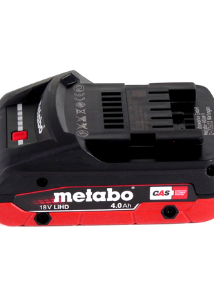 Metabo KHA 18 LTX Perforateur-Burineur sans fil 2,2 J SDS Plus 18V + 1x Batterie 4 Ah + Coffret metaBOX - sans chargeur