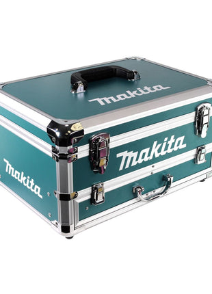 Makita X4 Alu Tiroirs à outils Coffret avec garniture universelle + 70 pcs. jeu de forets Bit