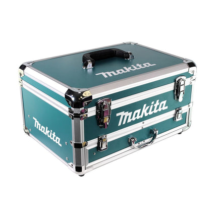 Makita X4 Alu Tiroirs à outils Coffret avec garniture universelle + 70 pcs. jeu de forets Bit