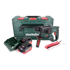 Metabo KHA 18 LTX Perforateur sans fil 2,2J 18 V SDS Plus + 2x Batteries 5,5 Ah + Chargeur + Coffret metaBOX