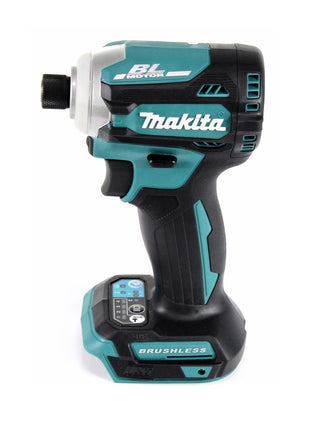 Makita DTD 171 SGX4 clé à chocs sans fil 18 V 180 Nm 1/4" sans balais + 1 batterie 6,0 Ah + chargeur + jeu de 70 forets + mallette