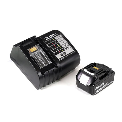 Makita DDF 484 STX4 Clé à choc sans fil 18V 54Nm Brushless + 1x batterie 5,0Ah + chargeur + 70tlg. Jeu de forets à embouts + Coffret