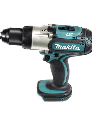 Taladro atornillador inalámbrico Makita DDF 451 SGX4 18 V 80 Nm + 1x batería 6,0 Ah + cargador + 70 piezas. Juego de brocas + estuche