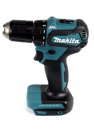 Makita DDF 483 SFX4 perceuse-visseuse sans fil 18 V 40 Nm sans balais + 1x batterie 3,0 Ah + chargeur + 70 pièces. Coffret forets + coffret