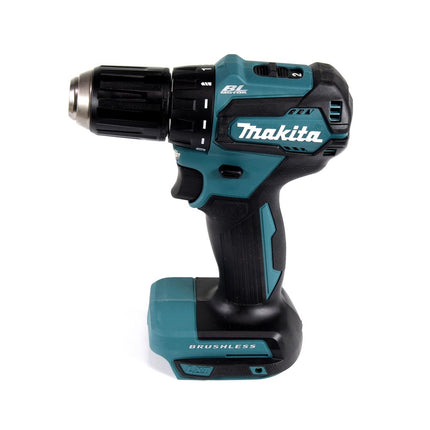 Makita DDF 483 SGX4 perceuse-visseuse sans fil 18 V 40 Nm sans balais + 1x batterie 6,0 Ah + chargeur + 70 pièces. Coffret forets + coffret