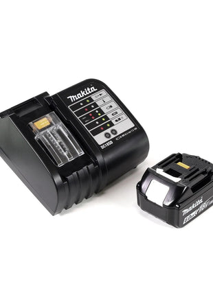 Perceuse-visseuse sans fil Makita DDF 482 SGX4 18 V 62 Nm + 1x batterie 6,0 Ah + chargeur + 70 pièces. Coffret forets + coffret