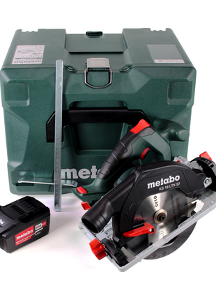 Metabo KS 18 LTX 57 Akku Handkreissäge 18V 165x20mm + 1x Akku 5,2Ah + MetaLoc - ohne Ladegerät