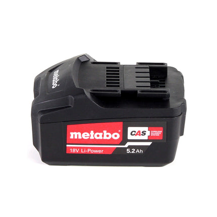 Scie sabre à batterie Metabo ASE 18 LTX + 1x batterie 5,2 Ah + coffret - sans chargeur