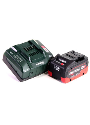 Metabo Akku Basis Set 18V mit 1x Akku LiHD 8,0Ah ( 625369000 ) + Ladegerät ASC 145 ( 627378000 ) - Toolbrothers