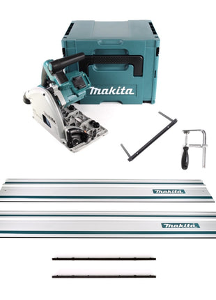 Makita DSP 600 ZJ 2 x 18 V Scie plongeante sans fil 165 mm en Coffret Makpac 4 - sans Batterie ni Chargeur