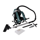 Makita DVC 261 ZX15 Aspirateur dorsal à batterie 36V (2x 18V) 2L sans balais + 10x sac filtrant - sans batterie, sans chargeur