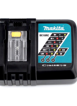 Makita DVC 261 RTX15 aspirador de mochila a batería 36V (2x 18V) 2L sin escobillas + 2x batería 5.0Ah + cargador