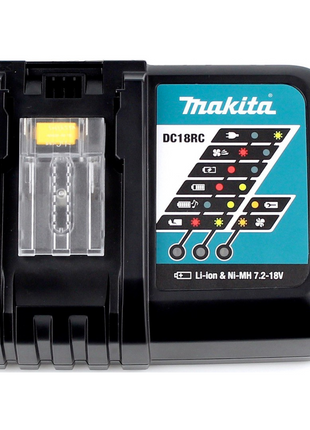 Makita DVC 261 RGX15 aspirador de mochila a batería 36V (2x 18V) 2L sin escobillas + 2x batería 6.0Ah + cargador