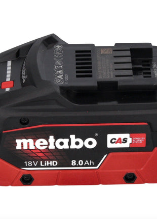 Metabo SSW 18 LTX 300 BL Visseuse à percussion 300Nm 1/2" 18V Brushless + 1x Batterie 8,0Ah + Coffret - sans chargeur  (602395840)