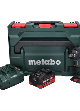 Metabo SSW 18 LTX 300 BL Atornillador de impacto a batería 18 V 300 Nm 1/2" sin escobillas + 1x batería 8,0 Ah + cargador + metaBOX