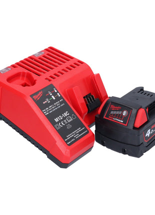 Meuleuse d'angle sur batterie Milwaukee M18 CAG115XPDB-401M 18 V 115 mm sans balais + 1x batterie 4,0 Ah + chargeur + M-Box