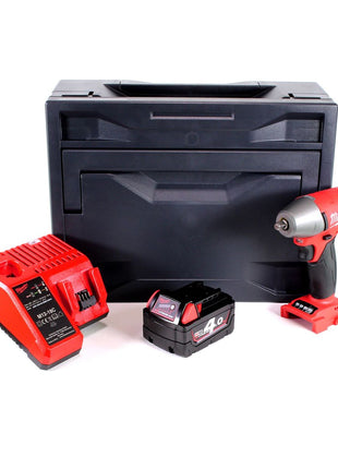 Clé à chocs sans fil Milwaukee M18 FIWF 38-401M 18V 284 Nm 3/8" brushless + 1x batterie 4,0Ah + chargeur + M-Box