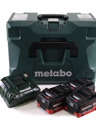 Kit de base Metabo LIHD + 3x batterie 5,5 Ah + chargeur + Metaloc (685169520)