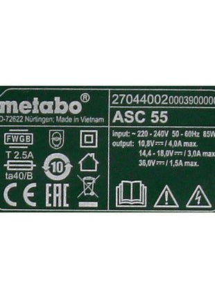 Kit de base Metabo LIHD + 3x batterie 5,5 Ah + chargeur + Metaloc (685169520)