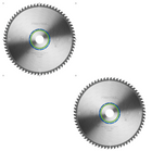 2x Festool Spezial Kreissägeblatt TF68 Alu Kunststoff 260 x 2,4 x 30 mm ( 494607 ) 260 mm 68 Zähne für KS 88 120 - Toolbrothers