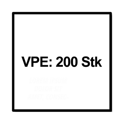 Cheville à expansion Fischer DUOPOWER 8x40mm 200 pièces (2x 555008)