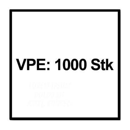 Cheville à expansion Fischer DUOPOWER 8x40mm 1000 pièces (10x 555008)