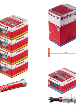 Fischer Profibox DUO-Line  : DUOPOWER 8x40mm + 400 pcs - DUOTEC 10M + 50 pcs - DUOBLADE + 50 pcs  ( 553668 )