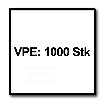 Cheville à expansion Fischer DUOPOWER 10x50mm 1000 pièces (20x 555010)