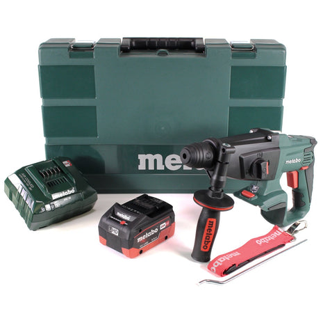 Martillo combinado a batería Metabo KHA 18 LTX 18V + 1x batería 5.5Ah + cargador + estuche