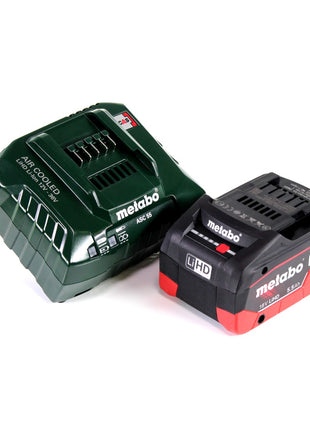 Marteau combiné à batterie Metabo KHA 18 LTX 18V + 1x batterie 5,5Ah + chargeur + mallette