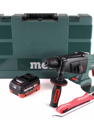 Marteau combiné à batterie Metabo KHA 18 LTX 18V + 1x batterie 8,0Ah + coffret - sans chargeur