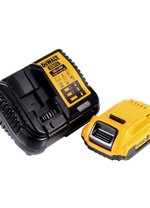 Scie sauteuse à batterie DeWalt DCS 331 D1 18V + 1x batterie 2,0Ah + chargeur + 15x lame de scie sauteuse