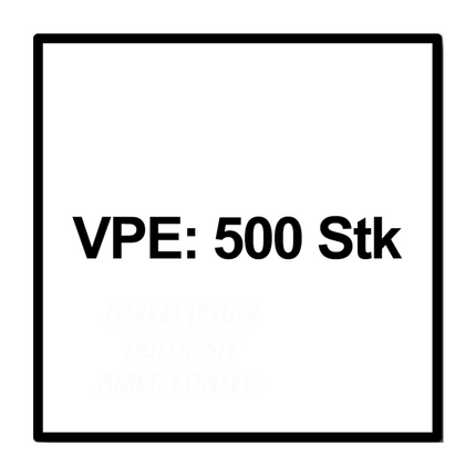 Fischer DUOBLADE Cheville autoforeuse pour plaques de carton plâtre 44mm 500 pcs. (10x 545675)