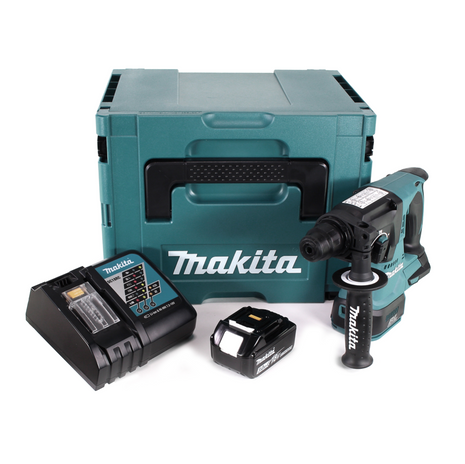 Makita DHR 242 RF1J Marteau perforateur sans fil 18V 2,4J SDS-plus Brushless + 1x batterie 3,0Ah + chargeur + Makpac